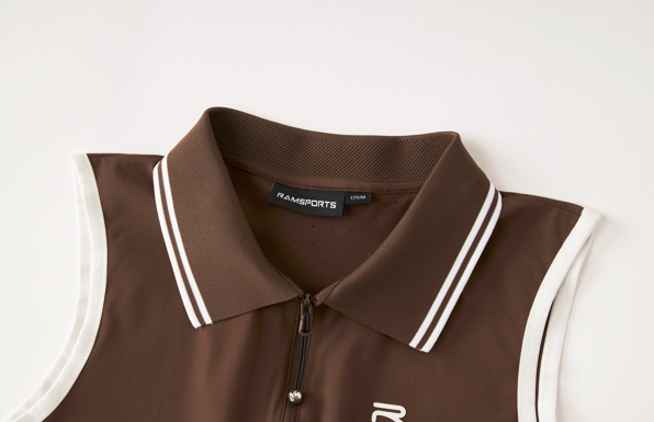 Serve Zip Crop Polo