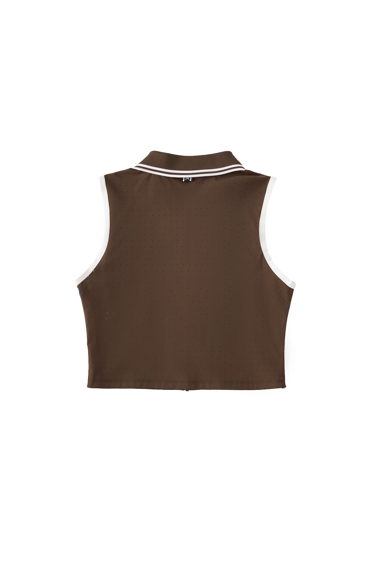 Serve Zip Crop Polo