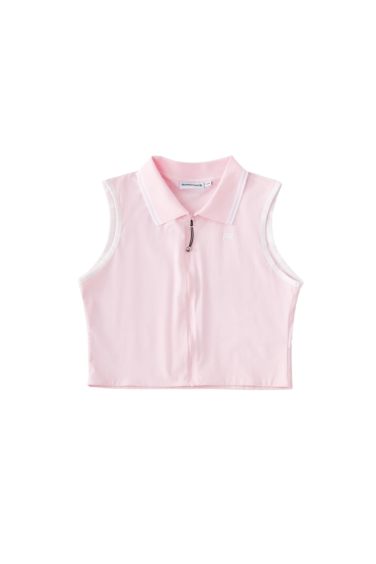 Serve Zip Crop Polo