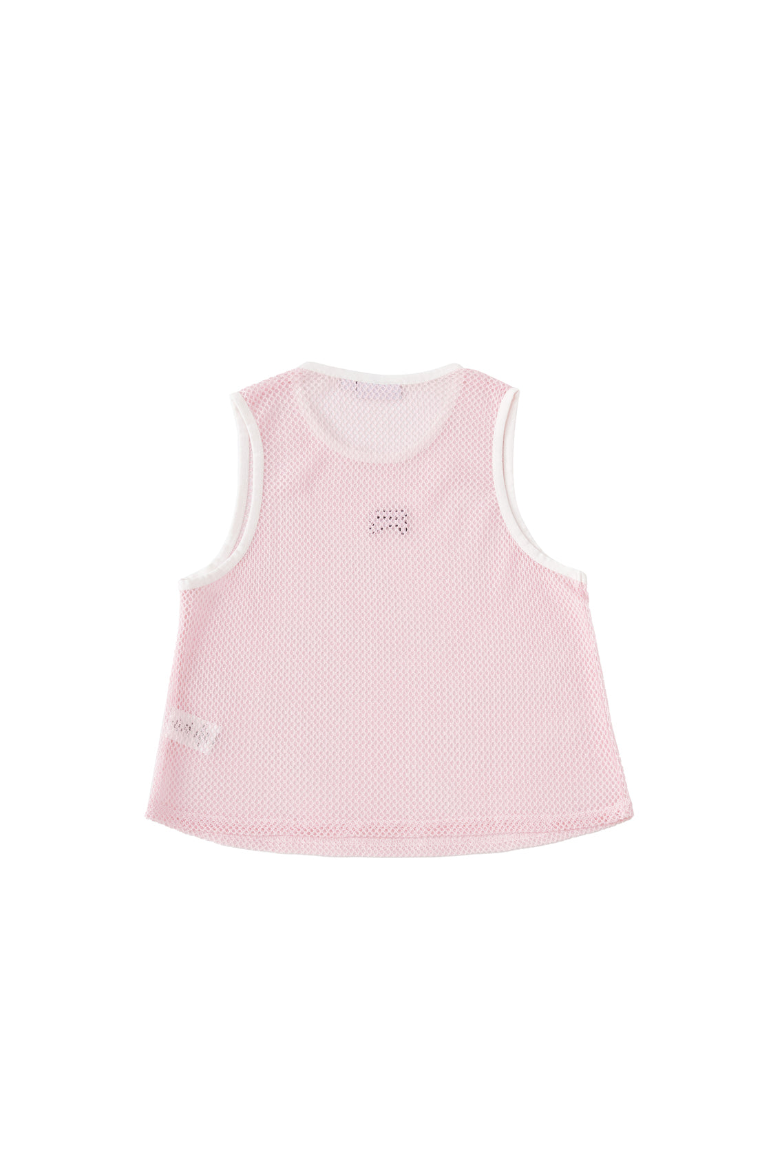 Back view of Ramsports Court Flow Scoop Tank in pink