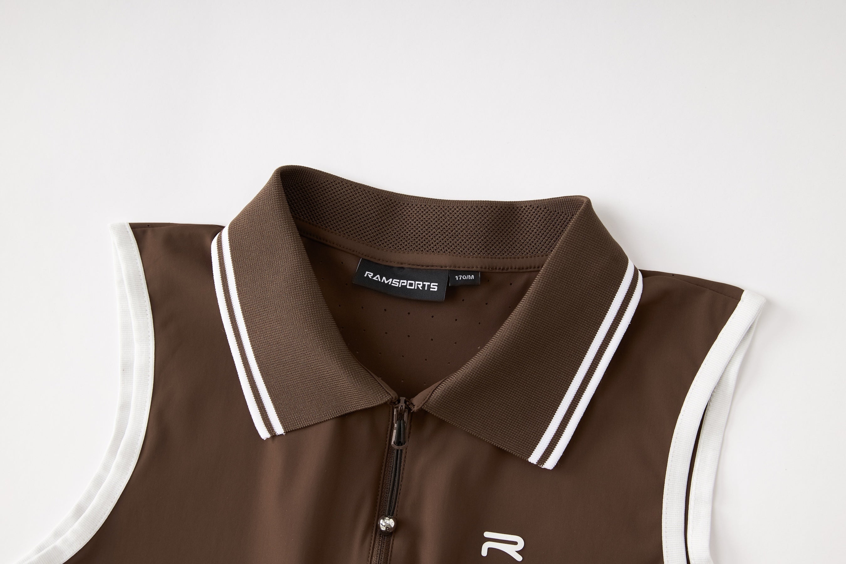 Serve Zip Crop Polo