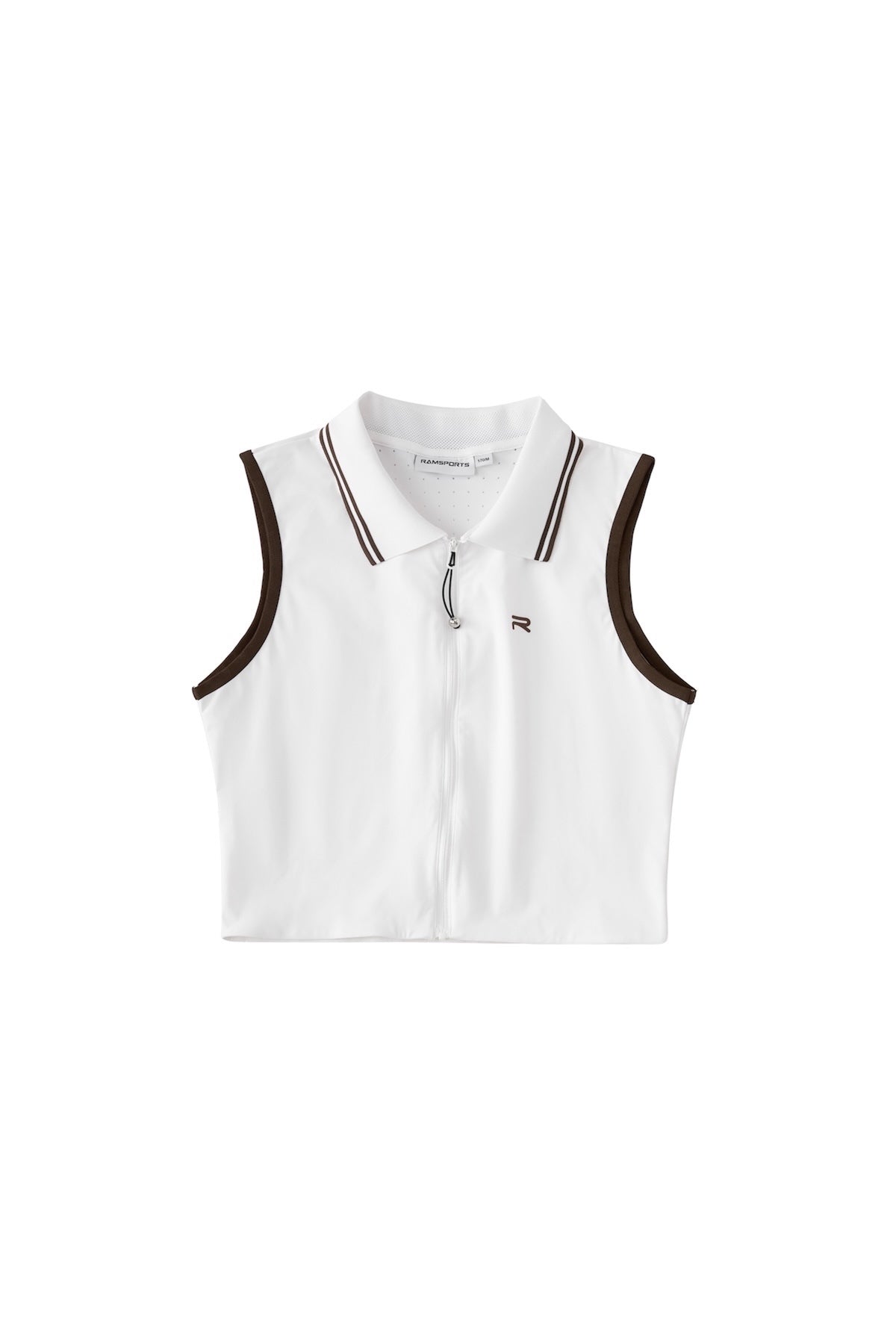 Serve Zip Crop Polo