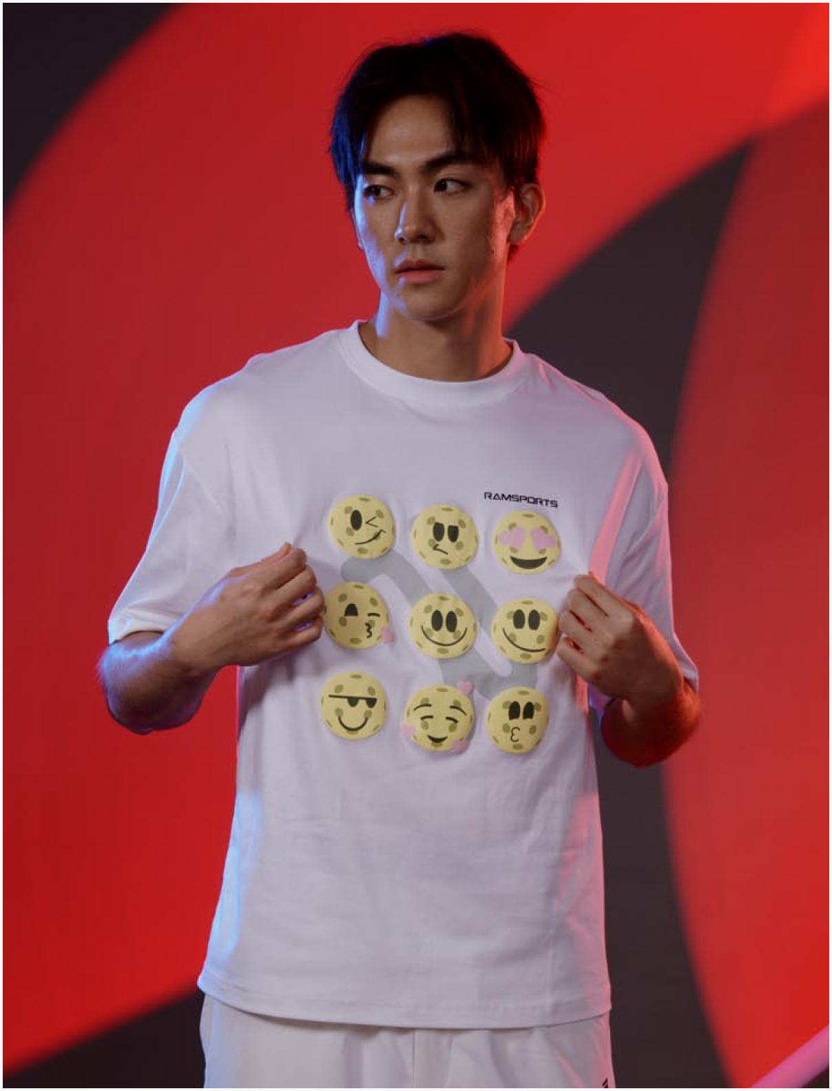 Court Moods Icon Grid Tee