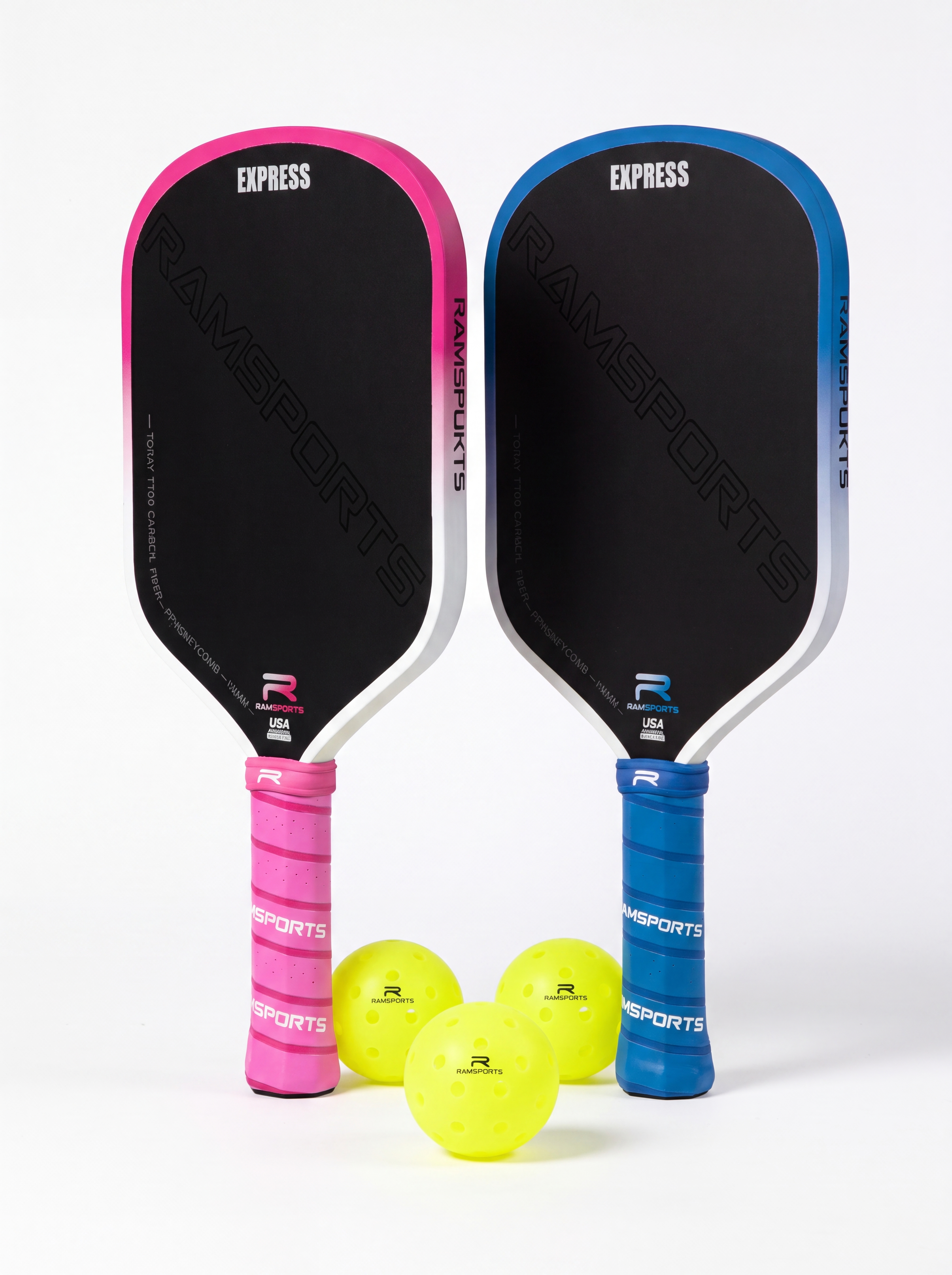 Express Beginner Bundle | 2-Paddle Set with 3-Pack Balls